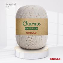 Linha Charme Circulo 396mts Cor Natural Cru 20 Linha Charme Circulo 396mts Cor Natural Cru 20