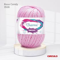 Linha Charme Circulo 396mts Cor Rosa Candy 3526 Linha Charme Circulo 396mts Cor Rosa Candy 3526