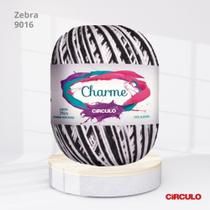 Linha Charme Circulo 396mts Cor Zebra 9016