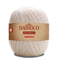 Linha Círculo Barroco Natural 8 400g Linha Círculo Barroco Natural 8 400g