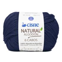 Linha Cisne Natural Algodón 6 Cabos 100g