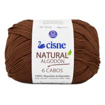 Linha Cisne Natural Algodón 6 Cabos 100g