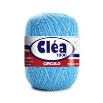 Linha Cléa 1000 Cores Mescladas Crochê Bico Bordado