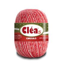 Linha Cléa 750m 5 Multicolor Crochê Bico Bordado