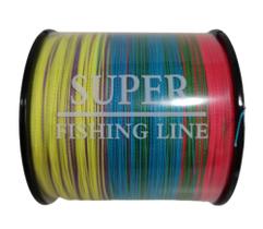 Linha Colorida Multifilamento 4 Fios Pesca 500m Resistente 0,40mm - GOAL