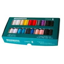 Linha Costura Gabrielinha Kit C/ 48 Tubos Cores Sortidas LINHANYL Linha Costura Gabrielinha Kit C/ 48 Tubos Cores Sortidas LINHANYL