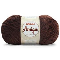 Linha croche amiga com 100 gramas 0608 chocolate - CIRCULO Linha croche amiga com 100 gramas 0608 chocolate - CIRCULO