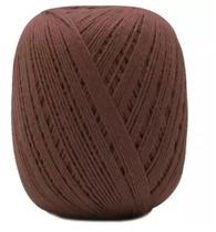 Linha croche maxcolor barroco 4/6 com 226 metros algodão 7738 café - CIRCULO