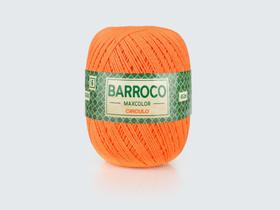 Linha croche maxcolor barroco 4/6 com 452 metros algodão 4456 laranja - CIRCULO - Círculo