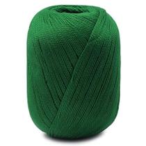 Linha croche verde bandeira