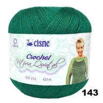 Linha Crochet Vitória Quintal Cisne - Coats Corrente