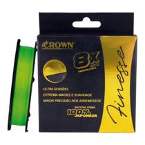 Linha Crown Multifilamento Finesse 8x fios 0,16mm 150m Tecnologia Japonesa Pesca