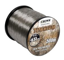 Linha Crown Titanium Nylon 0.46Mm 40Lb - 500M