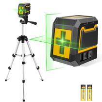 Linha cruzada verde ASOBRIS x6-b2 de nível de laser com tripé de 25,6 polegadas