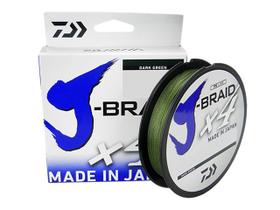 Linha daiwa j-braid x4 135m verde