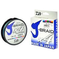 Linha daiwa j-braid x4 300m multicolor