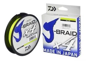 Linha Daiwa J-braid X4 Multifilamento 0,29mm-40lb - Japonesa