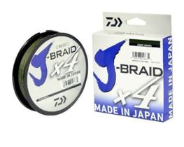 Linha Daiwa J-Braid X4U Darkgreen