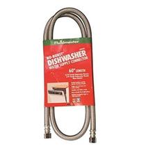 Linha de abastecimento de água Fluidmaster 3/8 Compression Inox Steel 152cm