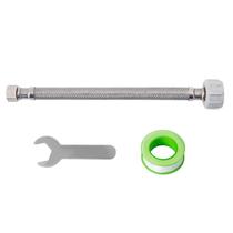 Linha de alimentação de água para vaso sanitário SUNGATOR 23 cm em aço inoxidável