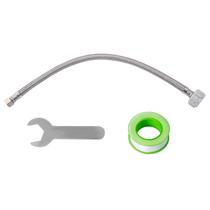 Linha de alimentação de água para vaso sanitário SUNGATOR 30 cm em aço inoxidável