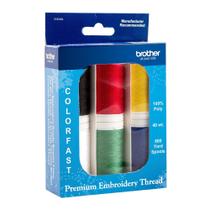 Linha de Bordado Brother SAEMB6 6 Carretéis Poliéster