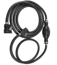 Linha de Combustível AUGREX 300cm 8mm Preto 5/16" Motor de Popa Linha de Combustível AUGREX 300cm 8mm Preto 5/16" Motor de Popa