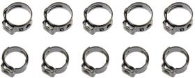 Linha de combustível Pinch Clamp Sortment Dorman 800-306, pacote com 10 Linha de combustível Pinch Clamp Sortment Dorman 800-306, pacote com 10