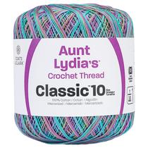 Linha de crochê Aunt Lydia Classic Monet, 900 pés, pacote com 1