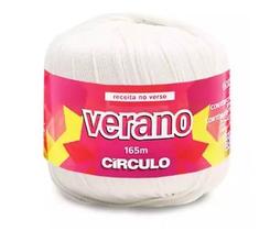 Linha de Crochê Verano Cor 0611 Off White - 50g
