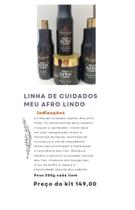Linha de Cuidados Meu afro lindo