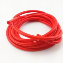 Linha de mangueira de tubo de vácuo de silicone AotoKoop 3 mm ID 3 m vermelha