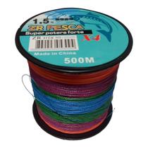 Linha de Multifilamento Para Pesca esportiva 4x 0,26mm 500m - RZ Pesca