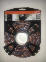 Linha de Nylon para Aparador STIHL CF3 Pro 2,4mm x 70m em Forma de Cruz
