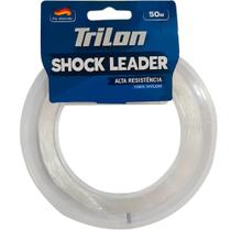 Linha de Nylon Trilon Shock Leader transparente 50mts - Mazzaferro - 0,50mm