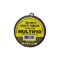 Linha de pedreito 50 metros trançada - Multifio 4008