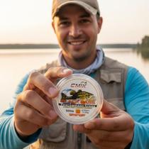 Linha de Pesca 0,35mm 500m Monofilamento Baixa Memória Pesqueiro Alta Resistencia