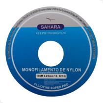 Linha de Pesca 100m Monofilamento de nylon da Sahara