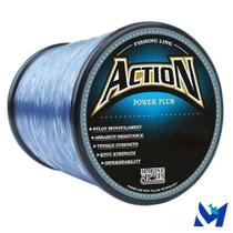 Linha de Pesca Action Grey 600m 0,40mm 26lbs Monofilamento