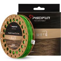 Linha de pesca com mosca Piscifun Sword WF7wt 100FT Fruit Green Linha de pesca com mosca Piscifun Sword WF7wt 100FT Fruit Green