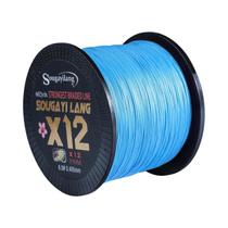 Linha De Pesca De Água Doce De Água Salgada Sougayilang X12 Multifilamento PE Trançado De 12 Fios