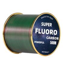 Linha De Pesca De Fluorocarbono De Tamanho Grande 0,14 Mm-1,0 Mm 3LB-100LB Linha Líder De Fibra De