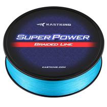 Linha de pesca KastKing Superpower Braided 18,14 kg 300 m azul celeste