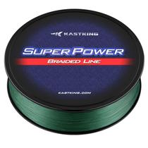 Linha de pesca KastKing Superpower Braided Moss Green 65LB Linha de pesca KastKing Superpower Braided Moss Green 65LB