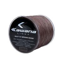 Linha De Pesca Kawana 4x 0,34mm Multifilamento 500 Metros 50lbs