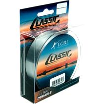 Linha de Pesca Lori Fishing Classic Mono Transparente 0,34mm 18,5lbs 100m