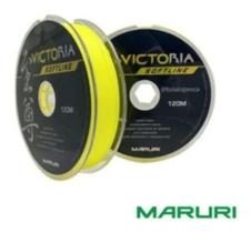 Linha De Pesca Maruri Victoria Softline 120 Metros - Amarela - 0,40mm-23,3lbs