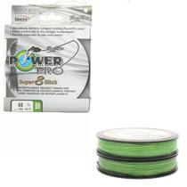 Linha de Pesca Microfilamento trançado 65 lb - 150 yds Super 8 Slick Powerpro