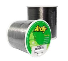 Linha De Pesca Monofilamento Araty Superflex Fumê varias medidas Medidas Mazzaferro