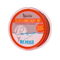 Linha de Pesca Monofilamento Elite Long Cast Vermelha 300m - Mx Pesca Linha de Pesca Monofilamento Elite Long Cast Vermelha 300m - Mx Pesca